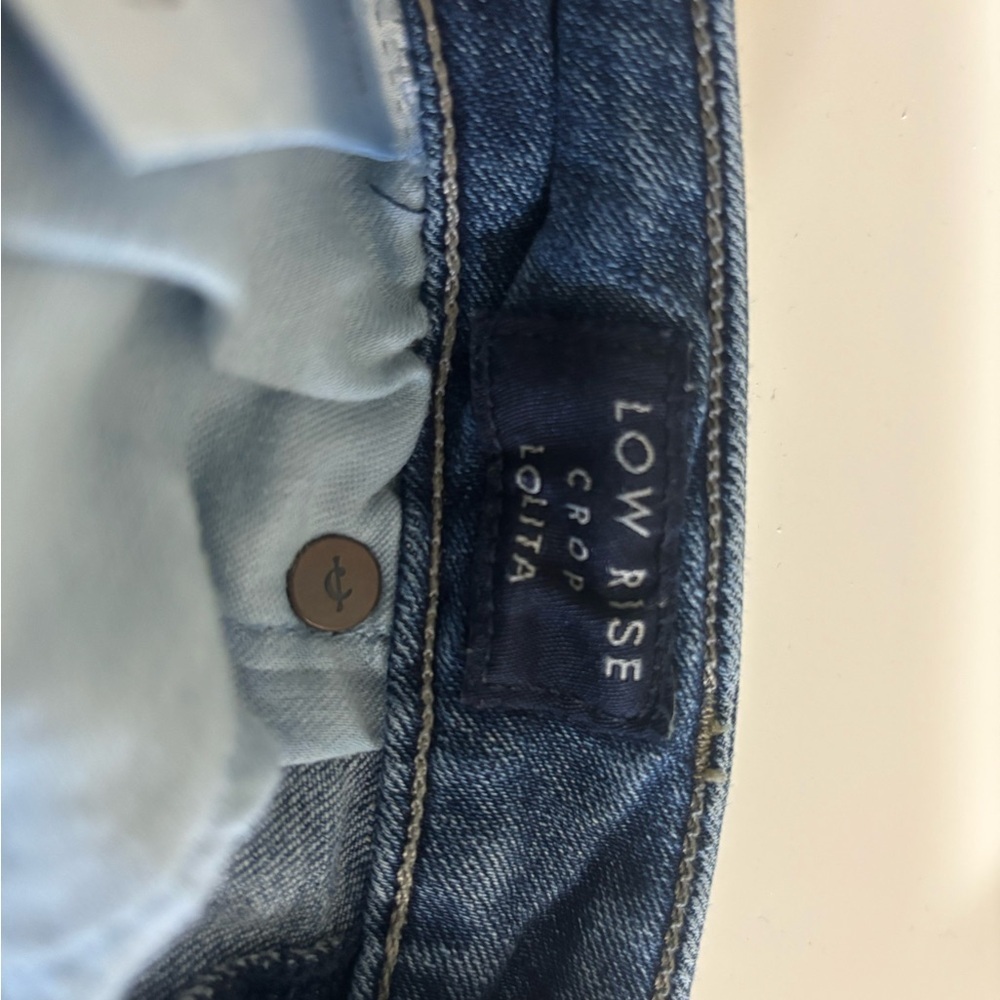 Lucky Brand Women's Straight Leg Blue Jeans - Picture 4 of 4